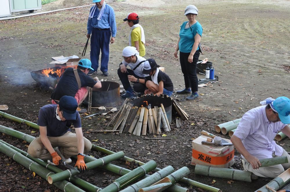 2019年稲刈り体験イベント　炊き出し